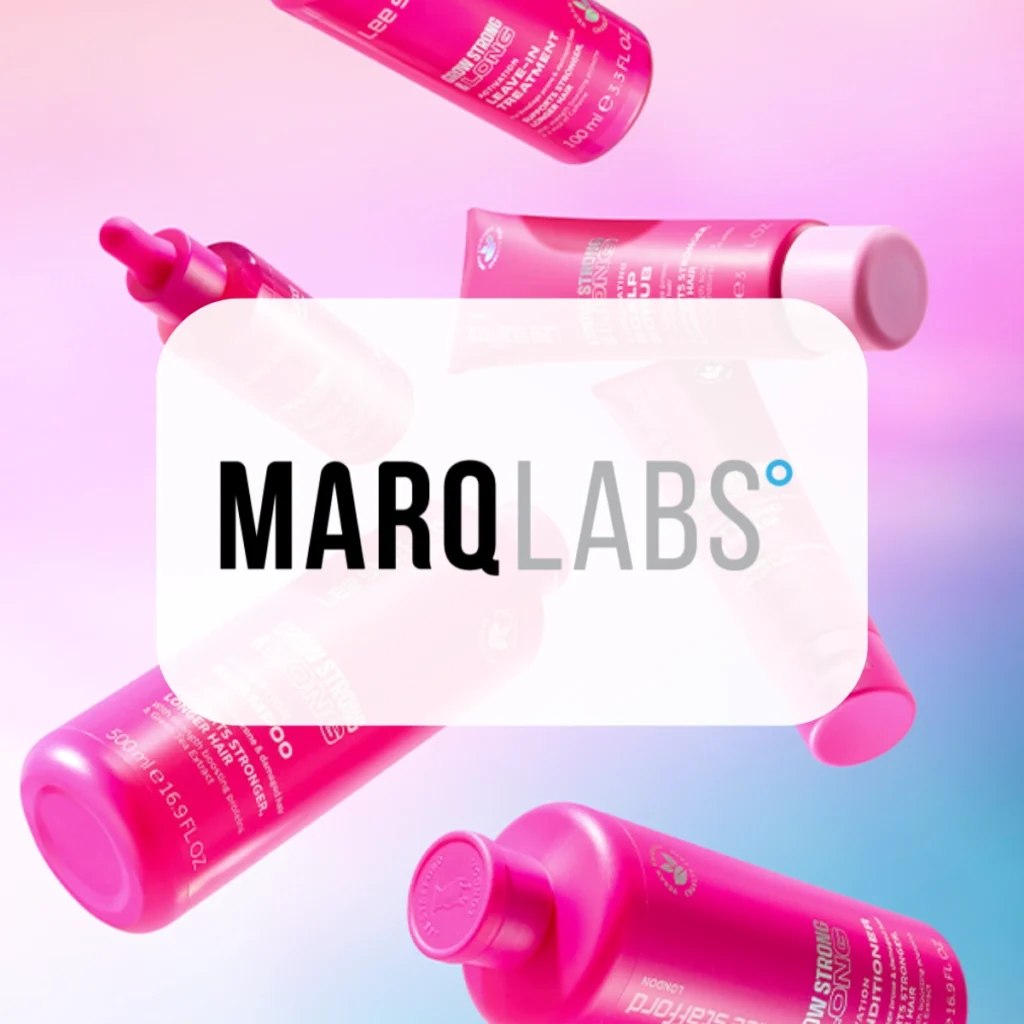 Logo Marq Labs with its products
